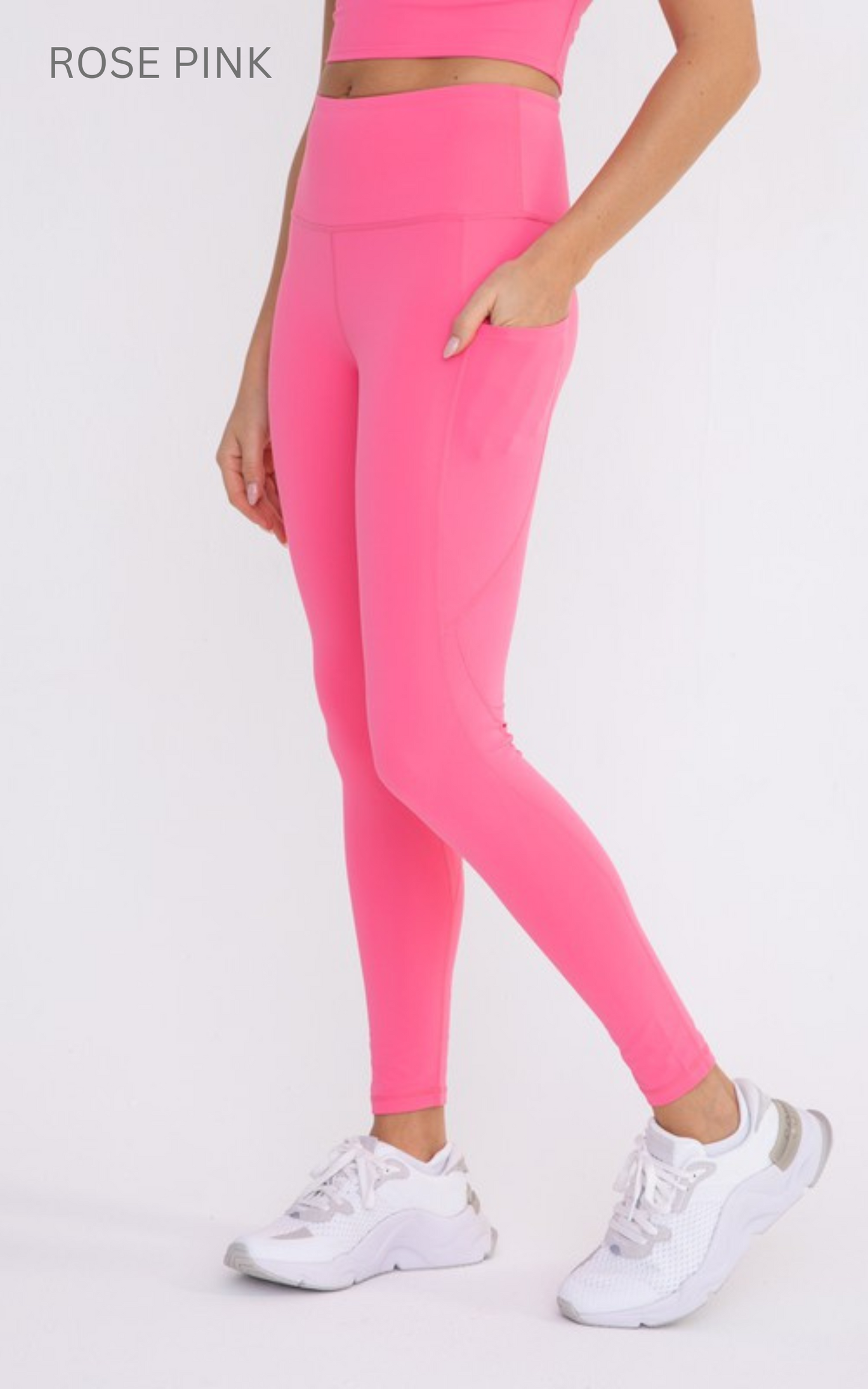 Essential Highwaist Panel Leggings by Mono B - Final Sale