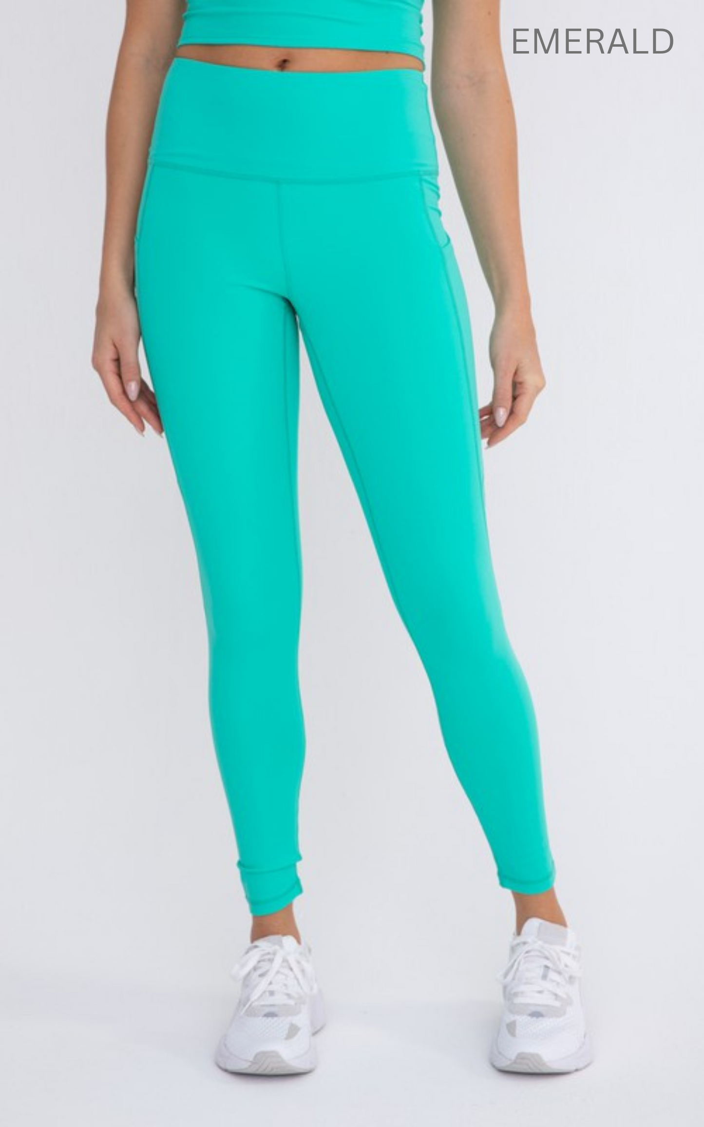 Essential Highwaist Panel Leggings by Mono B - Final Sale