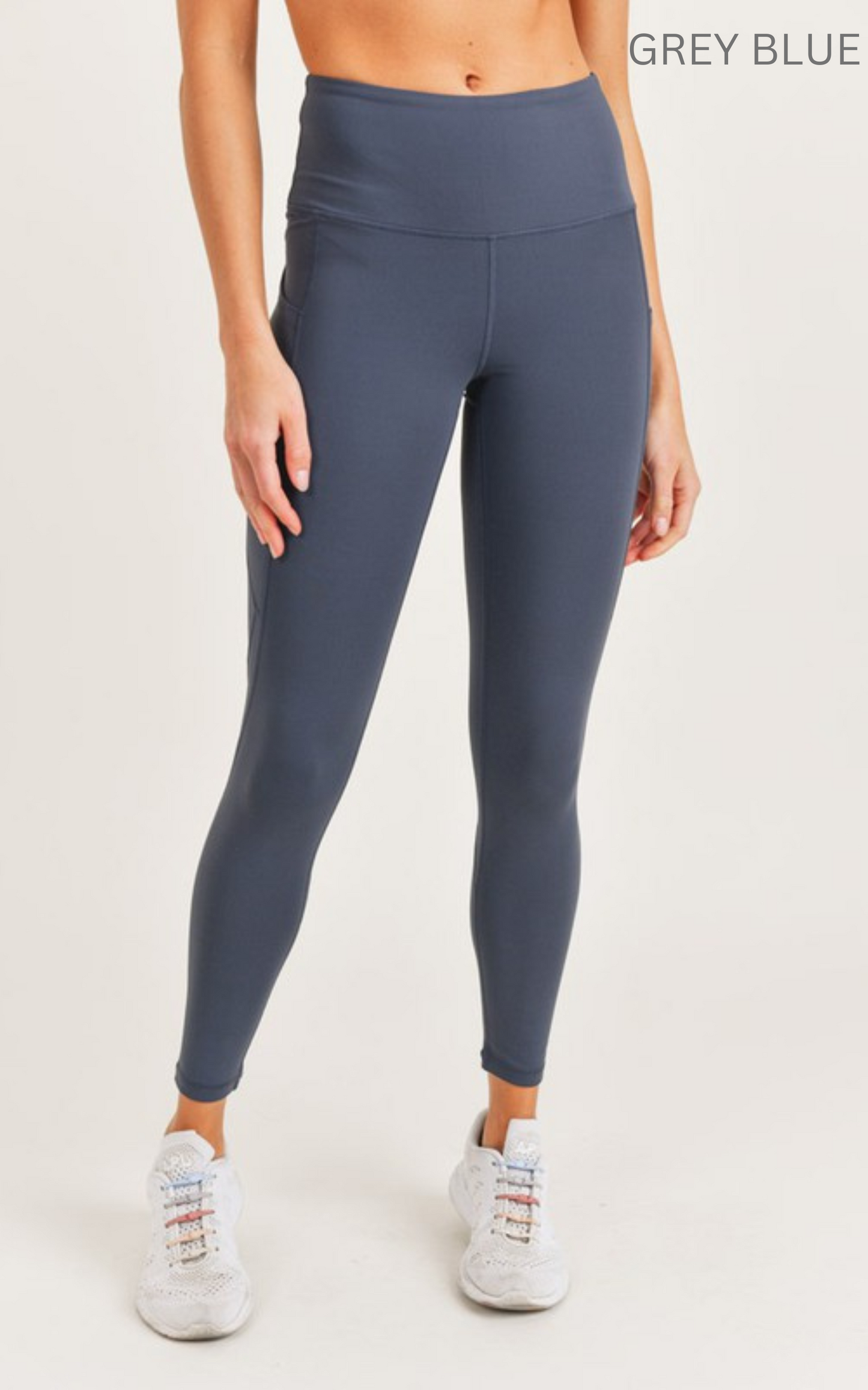 Essential Highwaist Panel Leggings by Mono B - Final Sale