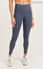 Essential Highwaist Panel Leggings by Mono B - Final Sale