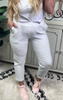 Blended Texture Capri Pant 