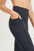 High Waist Shaper Leggings with Pockets - Mono B | FINAL SALE