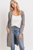  Solid Knit Duster Cardigan, CLOTHING, Cherish, BAD HABIT BOUTIQUE 