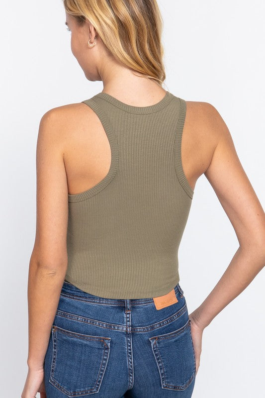 LABOR DAY SALE #2: Ribbed Seamless Tank