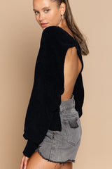 Open Back Sweater - POL Preorder