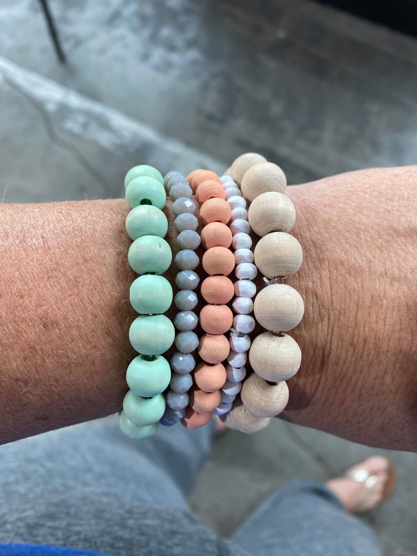 Pastel Stackable Bracelets