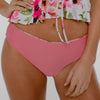 Low Rise Reversible Floral Bikini Bottom - BAD HABIT BOUTIQUE 