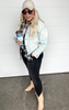 Oversized Denim Jacket -Zenana - Final Sale