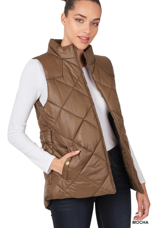 Quilted Puffer Vest - Final Sale