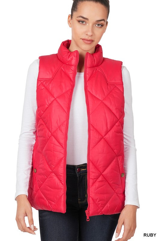 Quilted Puffer Vest - Final Sale