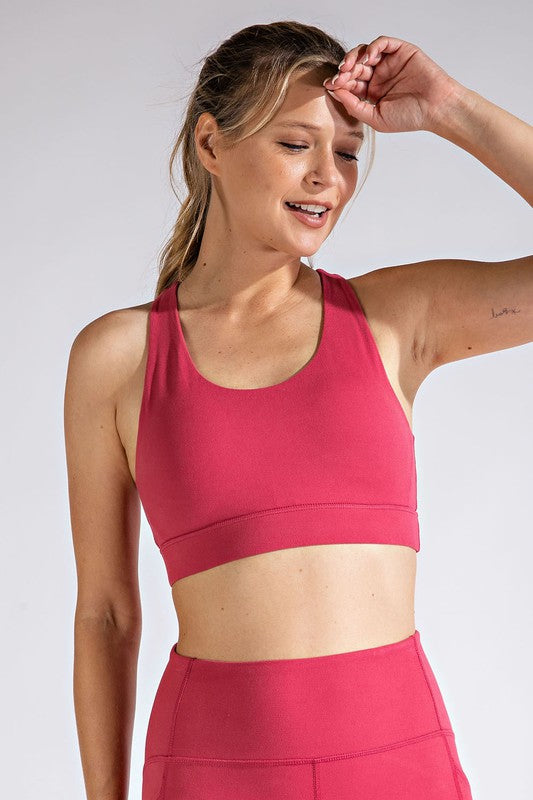 Triangle Mesh Sports Bra - Rae Mode - Final Sale