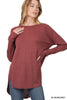 The Ruby Henley Thermal Long Sleeve Top - Final Sale*