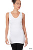 Seamless V-Neck Tank Top - Final Sale