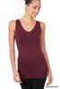 Seamless V-Neck Tank Top - Final Sale