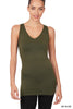 Seamless V-Neck Tank Top - Final Sale