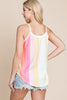 Looking like a Snack Stripe Tank Top - Final Sale