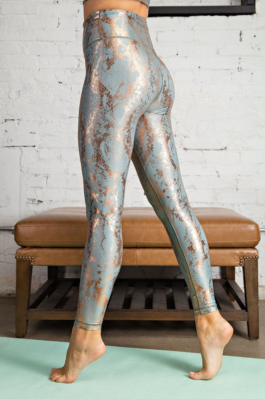 Snake Foil Yoga Leggings- Rae Mode Preorder May 18th Live - BAD HABIT BOUTIQUE 