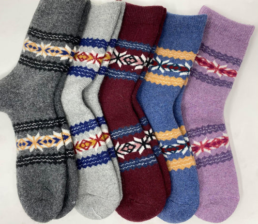 Snowflake Socks