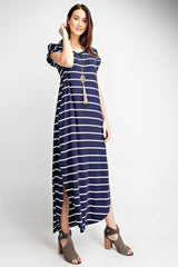Stripe Maxi Dress - Final Sale*
