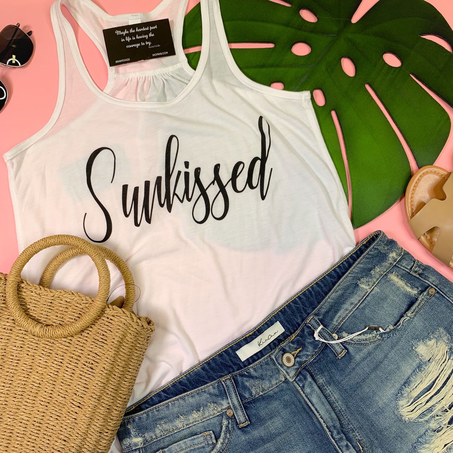 Sunkissed Summer Tank - BAD HABIT BOUTIQUE 