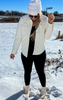 ivory quilted jacket 