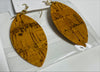 Leaves of Wood Earrings - Final Sale