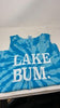 Lake Bum Turquoise Tie Dye Muscle Tank - Unisex