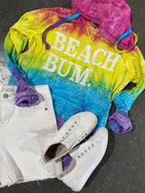 Beach Bum Tie Dye Hoodie