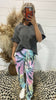 Rainbow Tie Dye Joggers - Final Sale