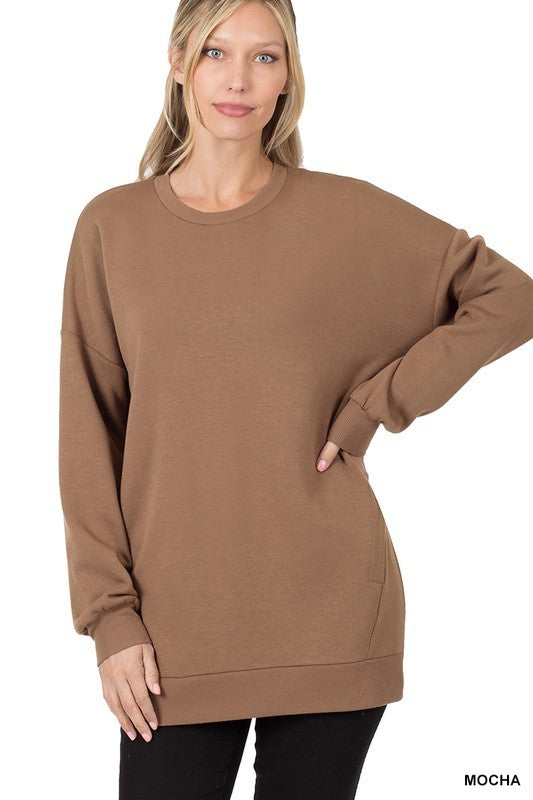 Brenda So Soft Stretch Sweatshirt - Final Sale