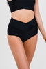 Black Ultra High V Swim Bottoms - Coral Reef