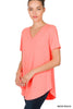 Sara's Steals & Deals : V-Neck Basic Tee - Final Sale*