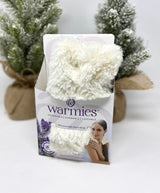 "Warmies" Cream Plush Neck Wrap