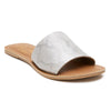 Cabana White Lizard Slide Sandal - Matisse - Final Sale