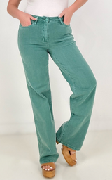 Judy Blue High Waist Garment Dyed 90's Straight Jeans