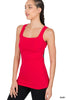 Ruby Side Ruched Tank Top