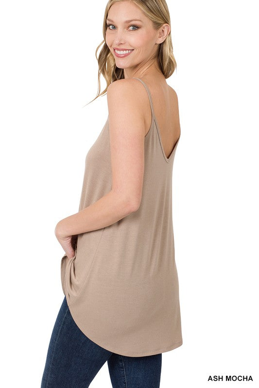 Ash Mocha Reversible Tank Top