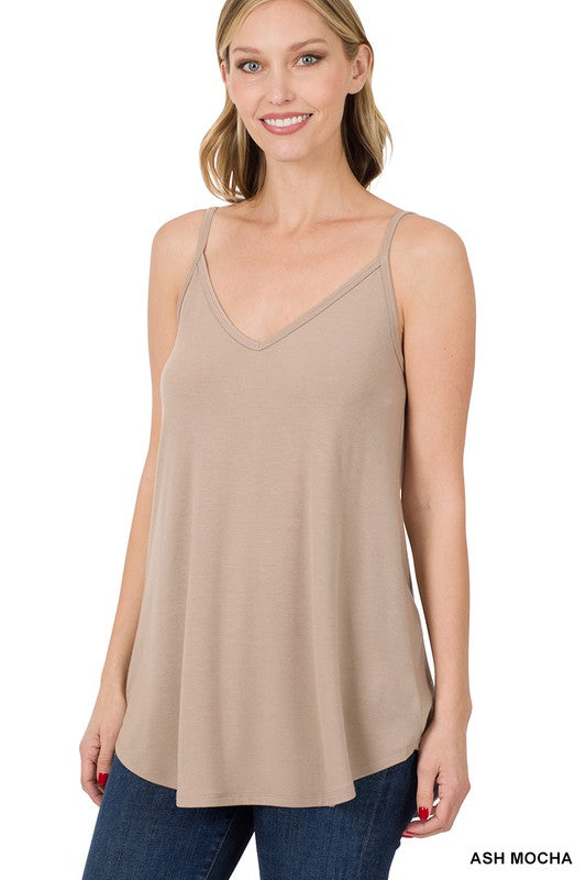 ASH MOCHA Reversible Tank Top