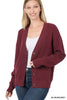 Viscose Button Up Knit Cardigan - Part 2 - Final Sale