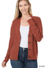 Viscose Button Up Knit Cardigan - Part 2 - Final Sale